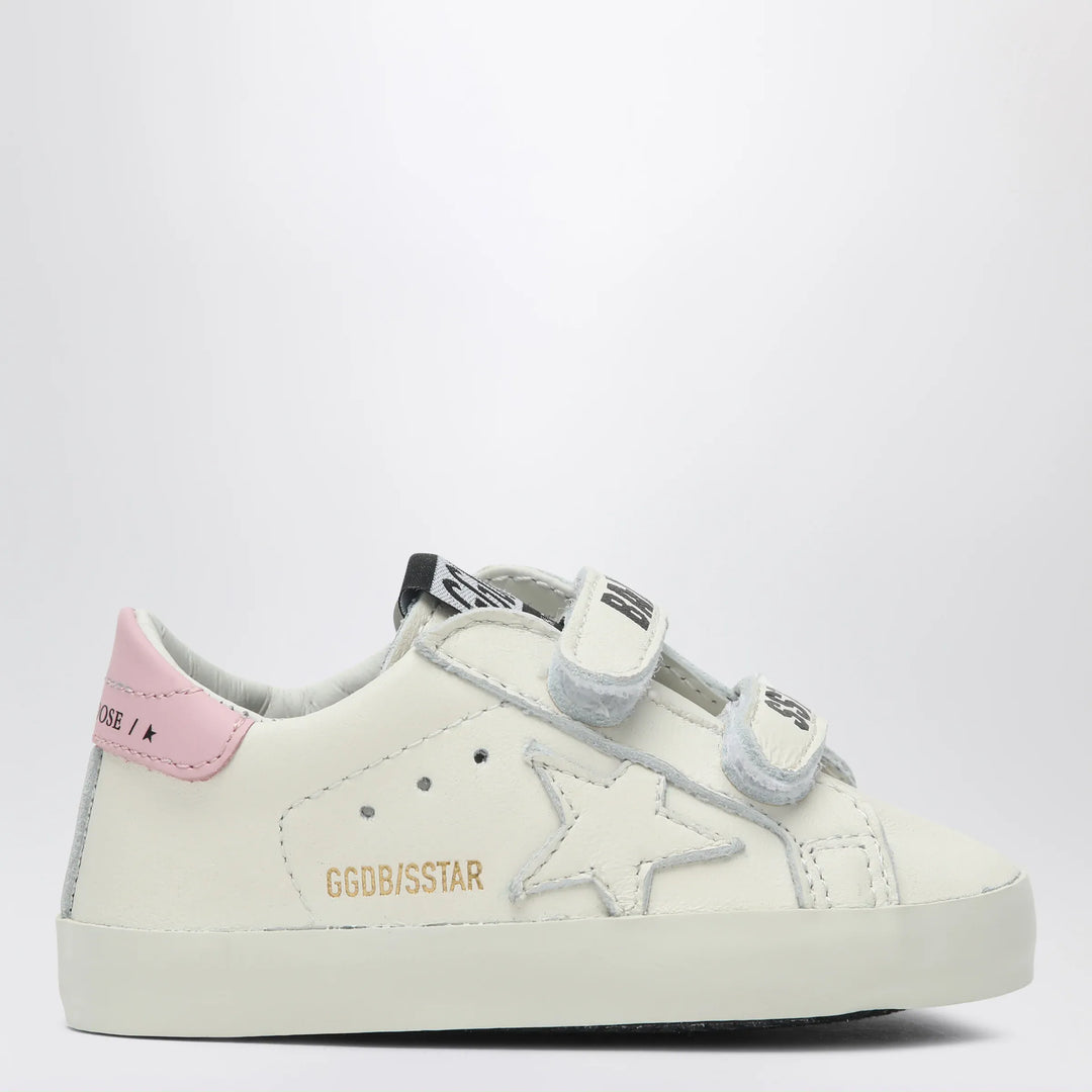 Golden Goose - Set Sneakers Baby School white/pink with socks Brand