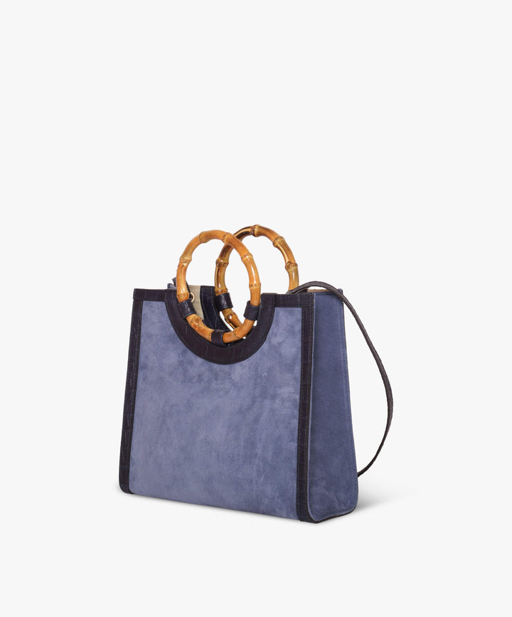 My Style Bags Personalised Bamboo Medium Deluxe Handbag – Bluette Brand Handbag