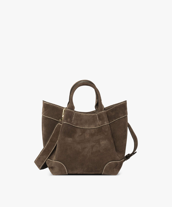 My Style Bags Personalised Ele Deluxe Handbag – Dark Brown Brand Handbag
