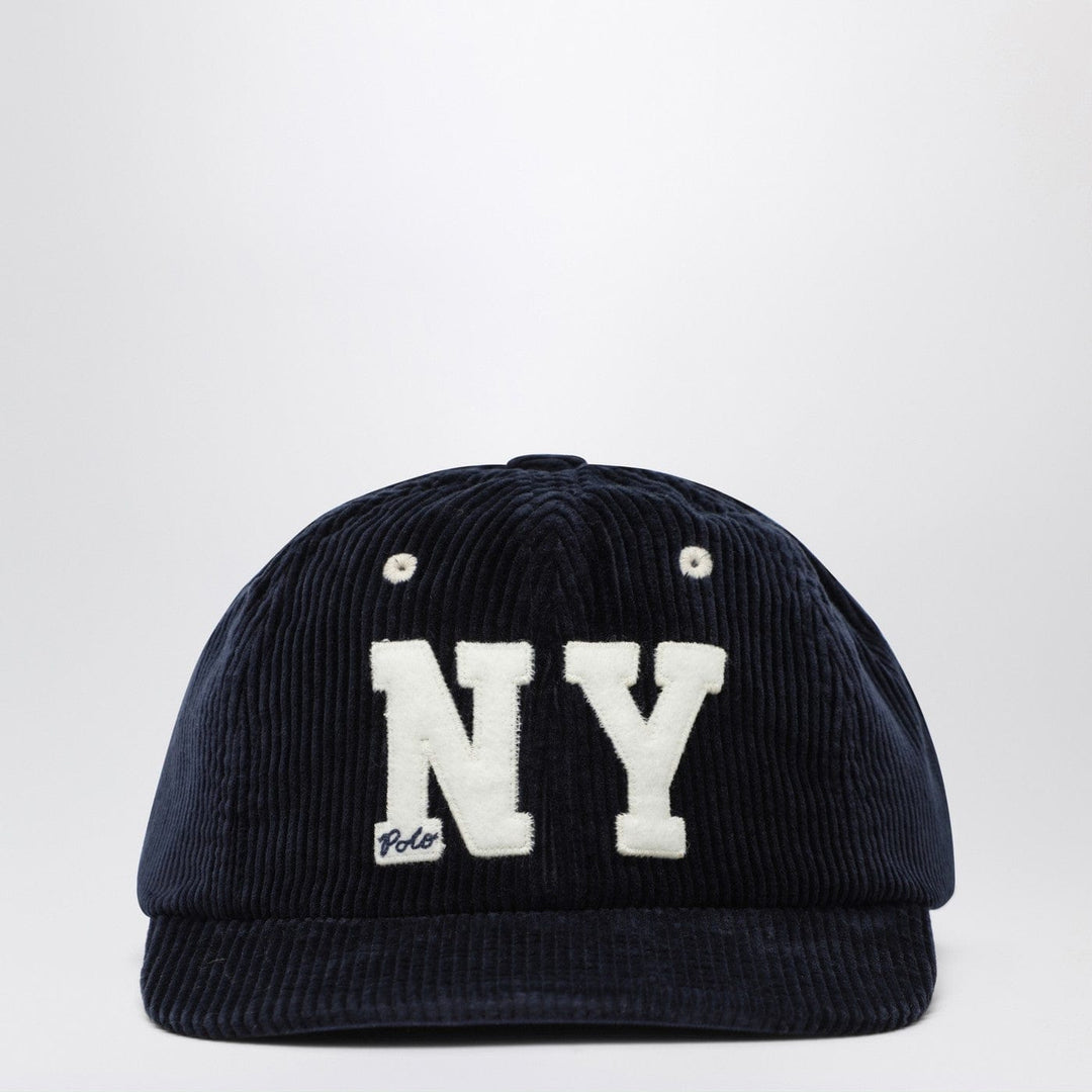 Hats TU Polo Ralph Lauren - Blue corduroy baseball cap Brand