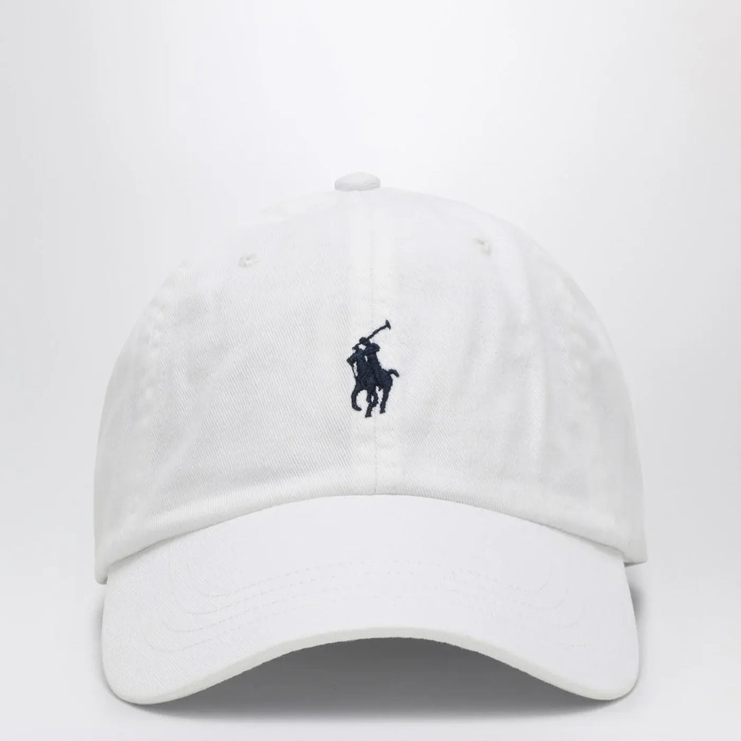 Polo Ralph Lauren - White baseball cap with logo Brand Hats TU