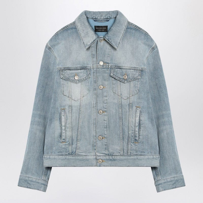 Coats &amp; Jackets Balenciaga - Light blue denim jacket - M Brand