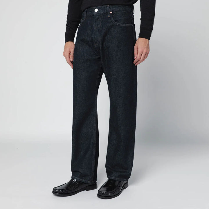 AGOLDE - Dark blue regular jeans Brand Jeans