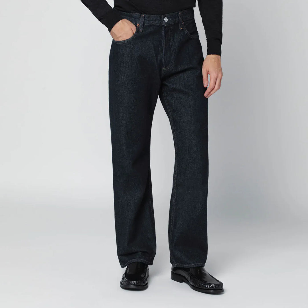 AGOLDE - Dark blue regular jeans Brand Jeans 34