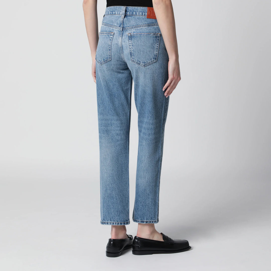 ANINE BING - Jane jeans light blue washed effect Brand Jeans
