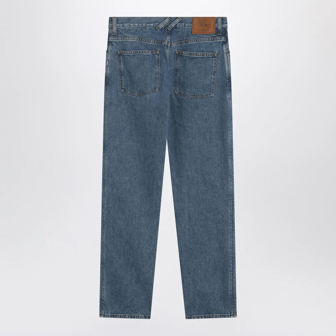 Burberry - Medium-blue regular-fit jeans Brand Jeans