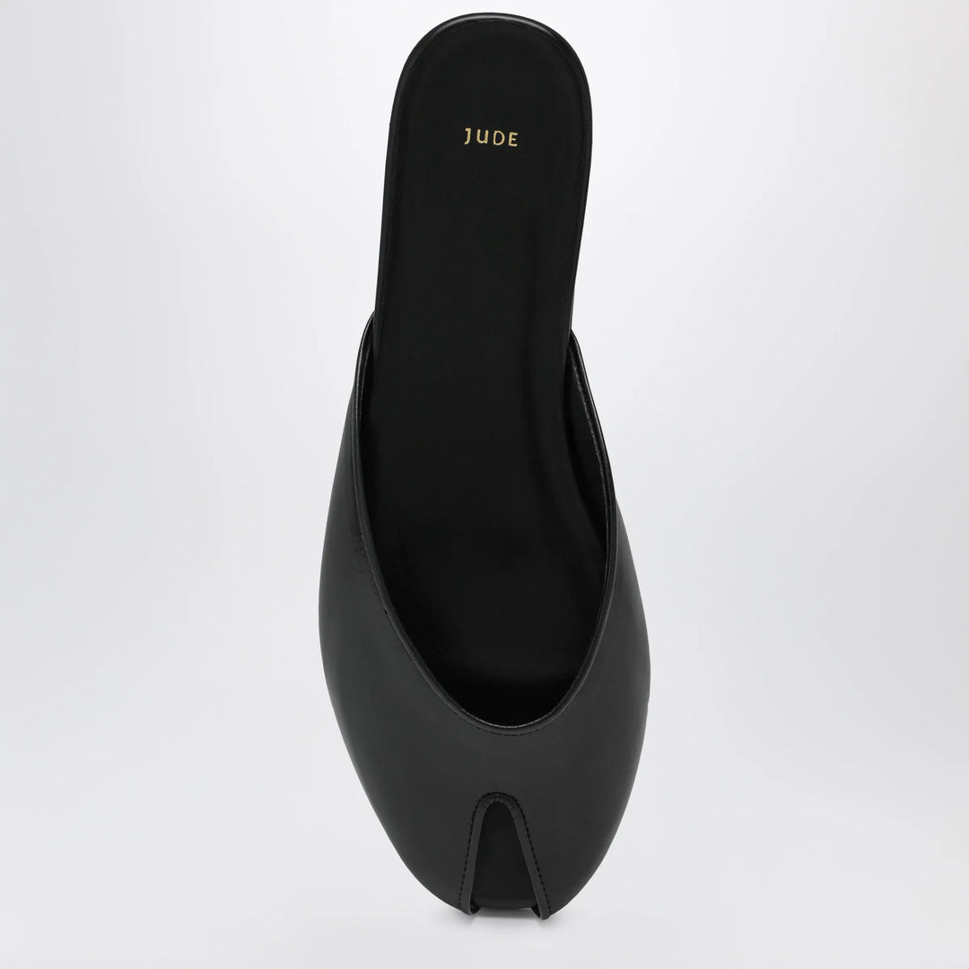 Jude - Date low sabot in black leather Brand 39 IT