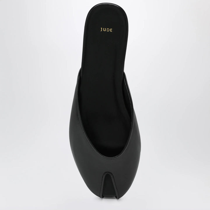 Jude - Date low sabot in black leather Brand 39 IT