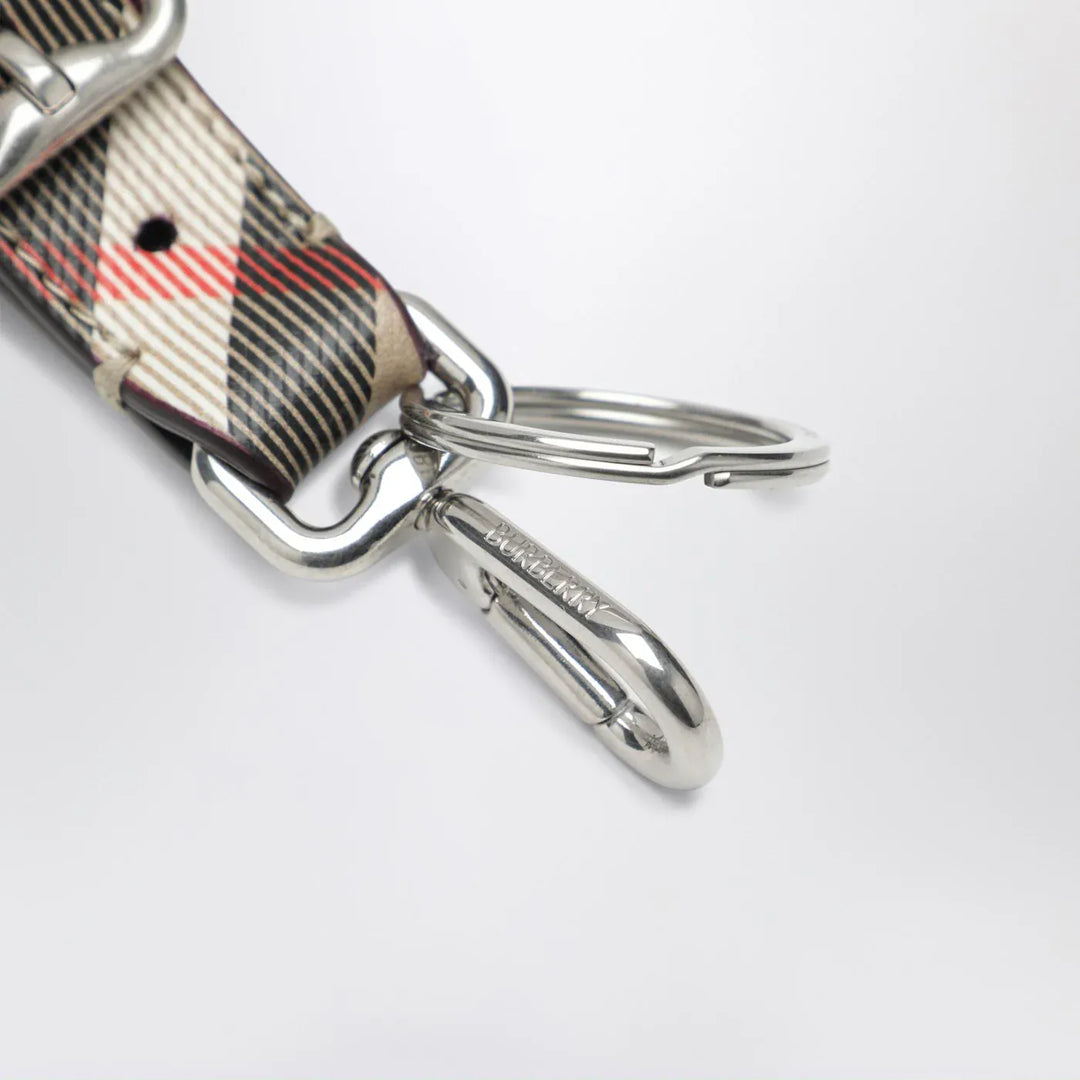 Burberry - Beige Check keychain Brand Keychains U