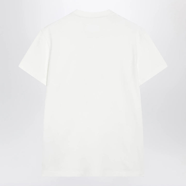 Maison Margiela - Double-layer cotton T-shirt in white Brand
