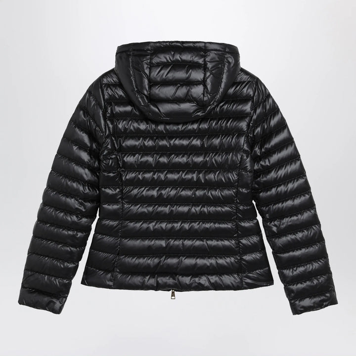 Moncler - Igelhood down jacket in black longue saison Brand 1