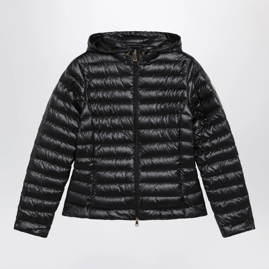 Moncler - Igelhood down jacket in black longue saison Brand 1