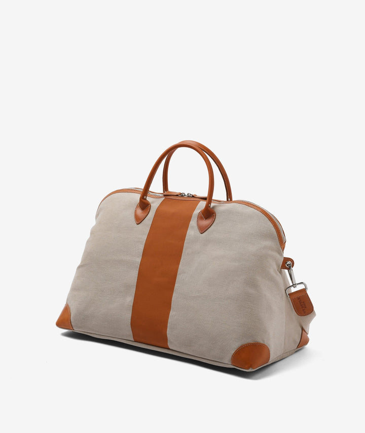 My Style Bags My Style Bags London Stripe Duffel Travel Bag - Sand My Style Bags Personilised London Stripe Duffel Travel Bag - Sand Brand
