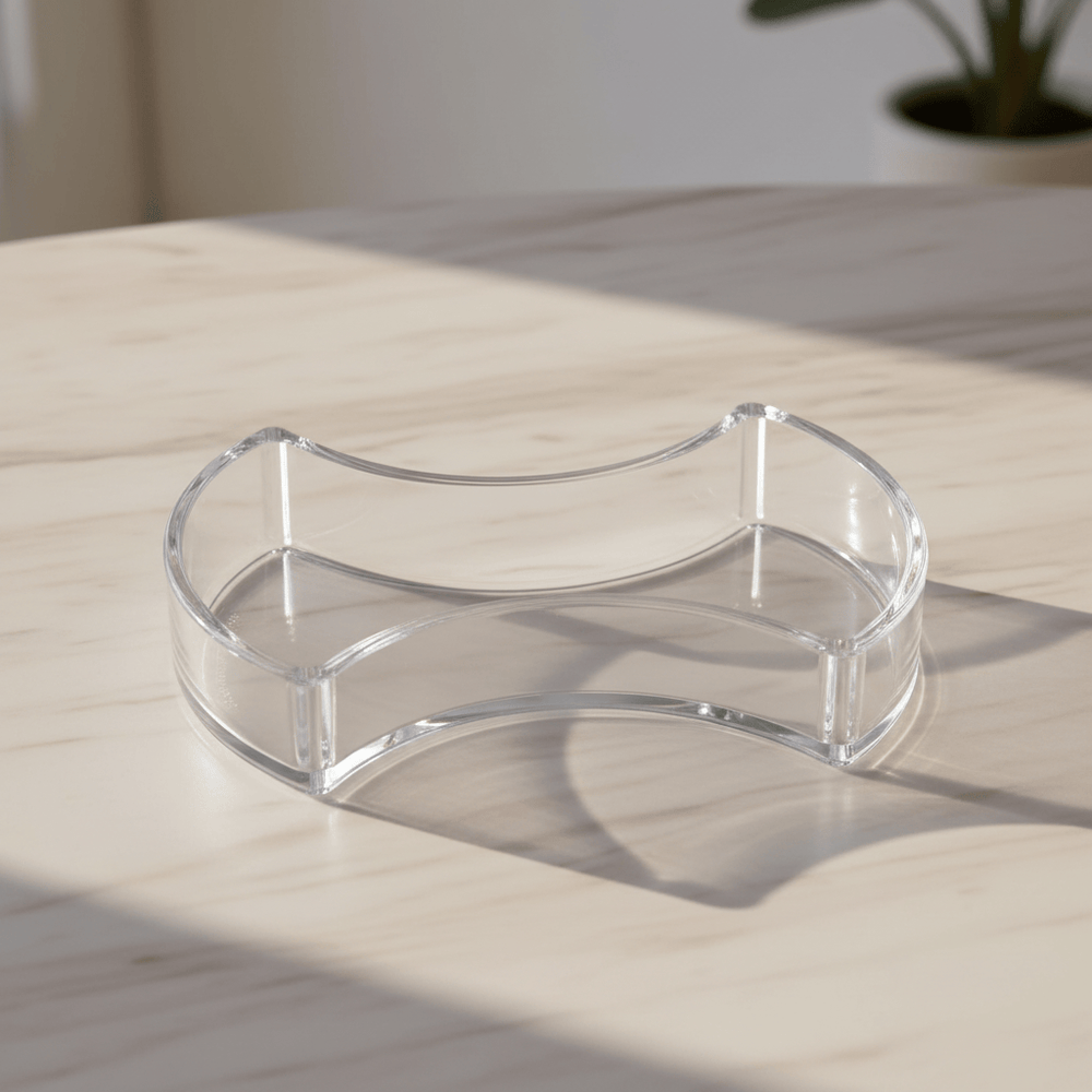 Mario Luca Giusti Apostrophe Set of 3 Nuts Holder Clear Brand Nuts Holder