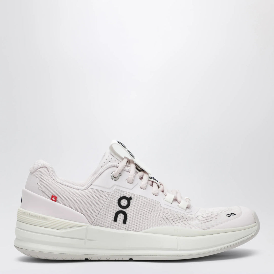 On - THE ROGER Pro tennis shoes in mesh, Orchid/Ice Brand 5 US