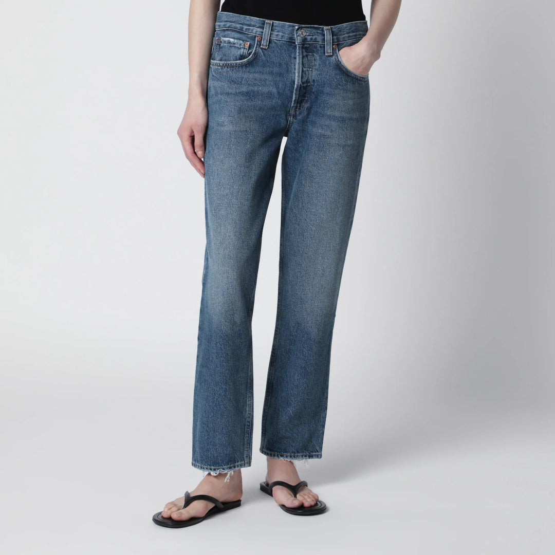 AGOLDE - Romney jeans in medium indigo denim Brand Pants 24