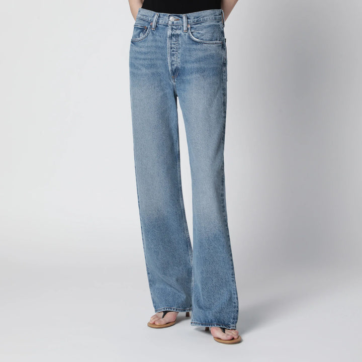 AGOLDE - Vintage loose jeans in medium indigo denim Brand Pants 23