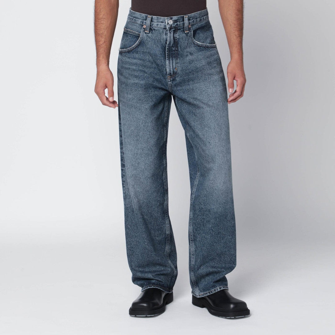 Pants AGOLDE - Wide dark vintage indigo Fusion jeans Brand