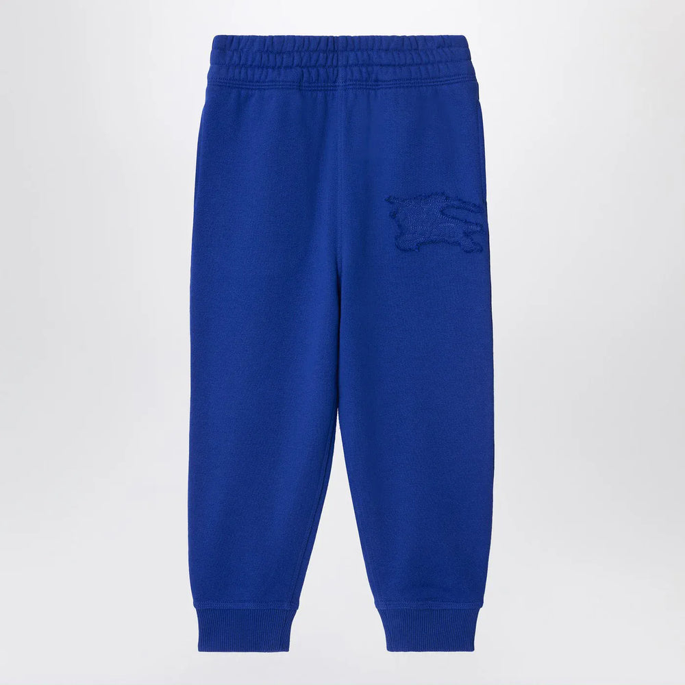 Burberry - Electric blue jogging trousers with EKD logo Brand Pants 10