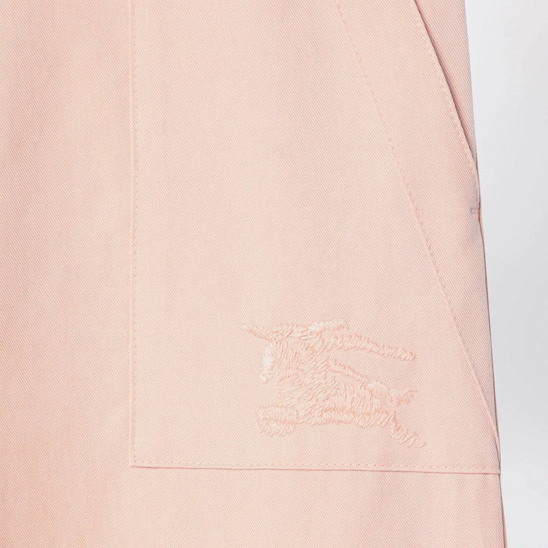 Burberry - Light pink pants in cotton blend Brand Pants 12