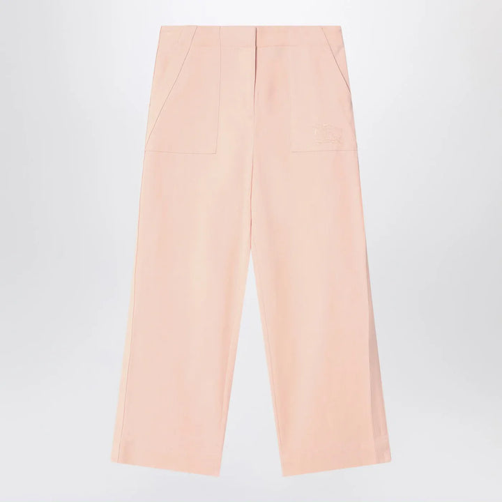 Burberry - Light pink pants in cotton blend Brand Pants 12