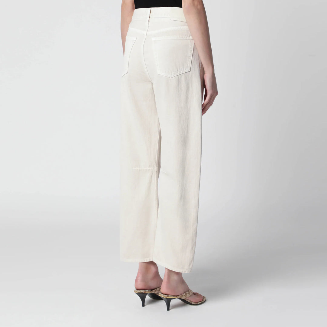 Citizens of Humanity - Almond-coloured Miro jeans Brand Pants