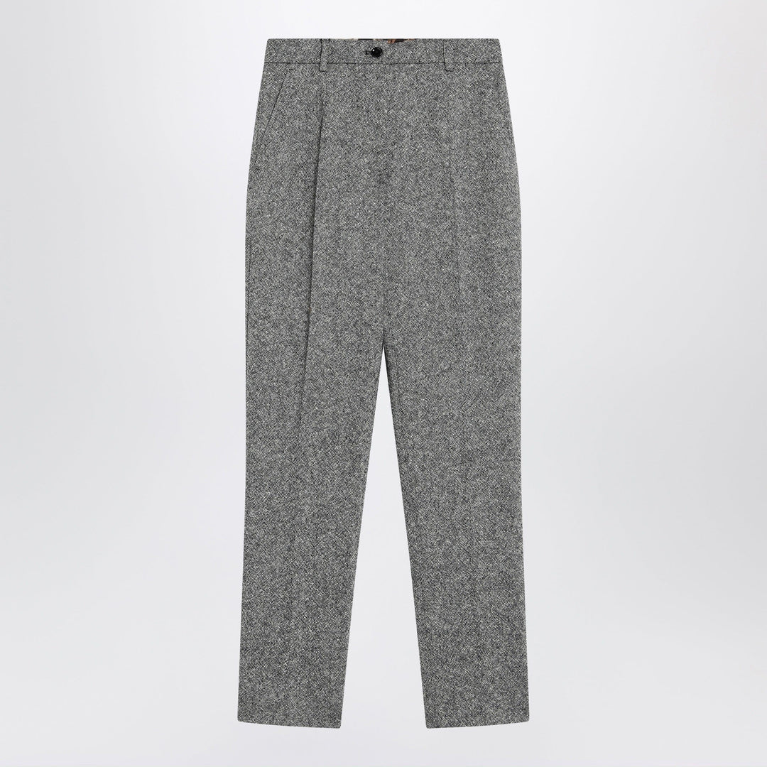 Pants Dolce&Gabbana - Wool-blend dotted trousers Brand