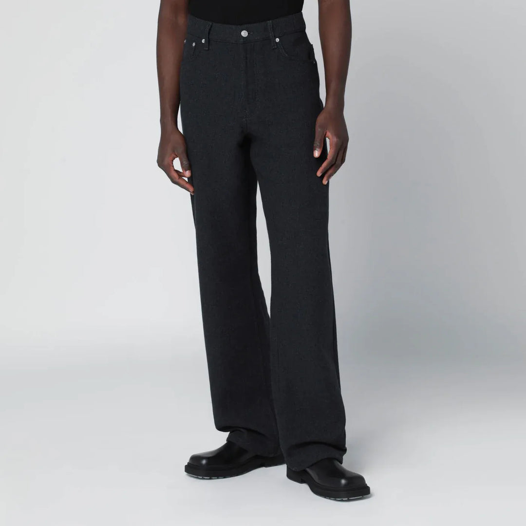 Dries Van Noten - Dark grey straight leg jeans Brand Pants 34