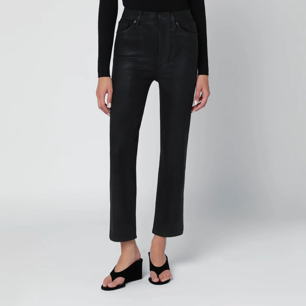Frame - Black Le Sleek Straight trousers Brand Pants 29