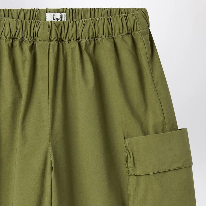 Il Gufo - Green fir palazzo pants Brand Pants 4A