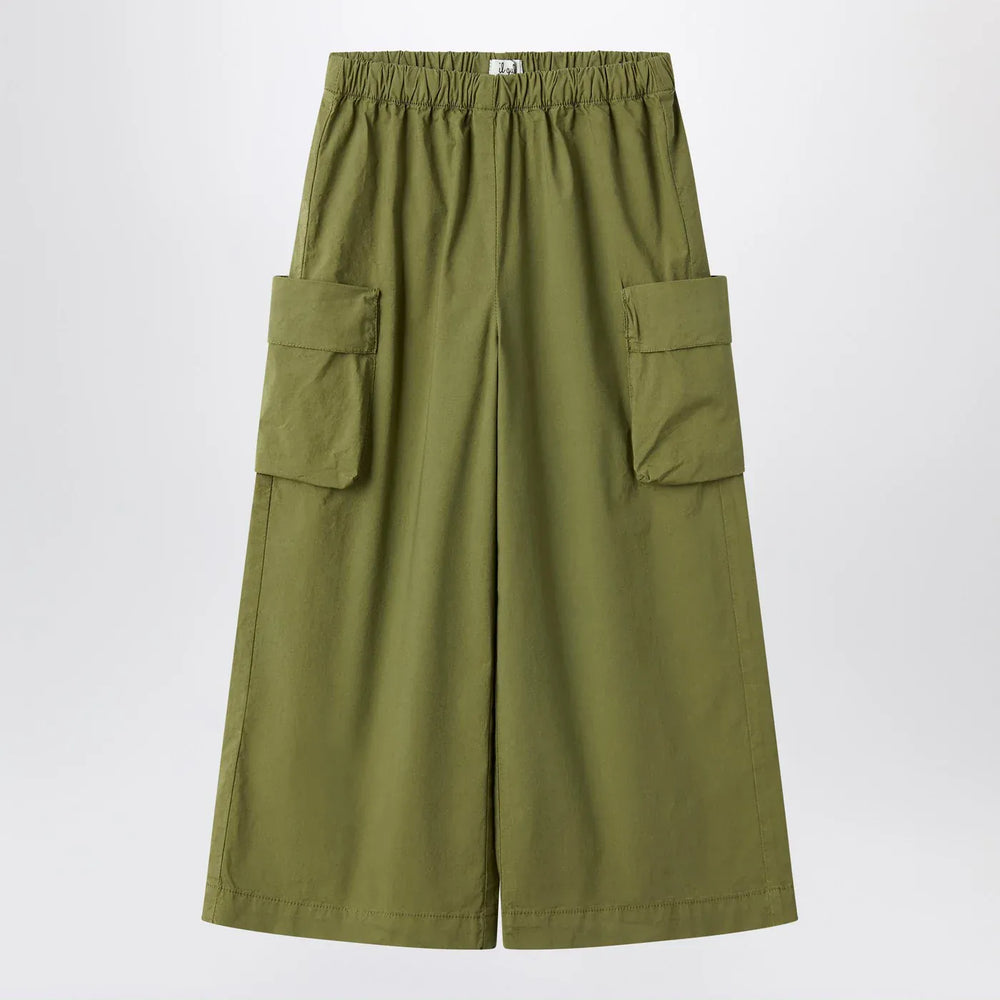 Il Gufo - Green fir palazzo pants Brand Pants 4A