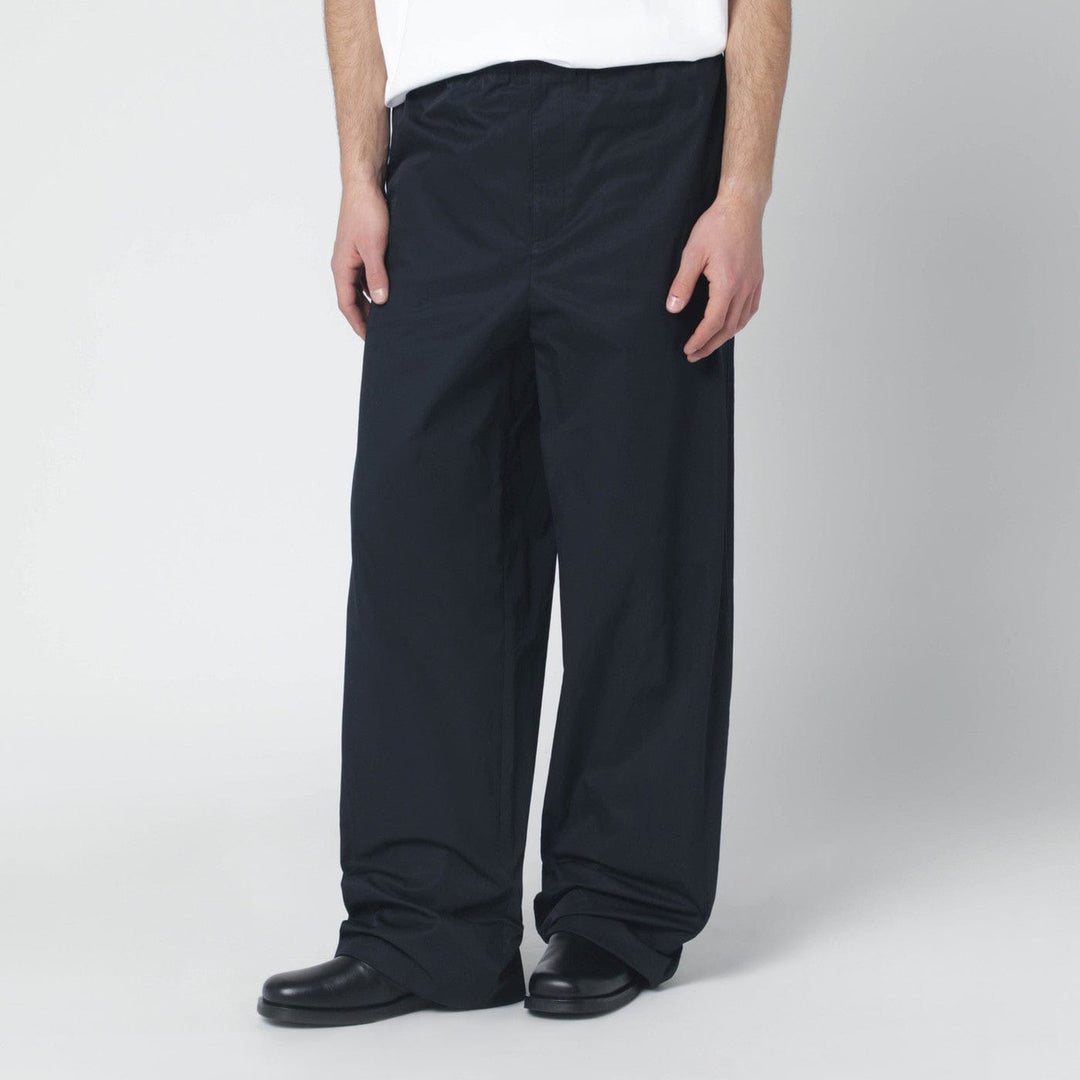 Pants Jil Sander - Midnight blue cotton trousers Brand