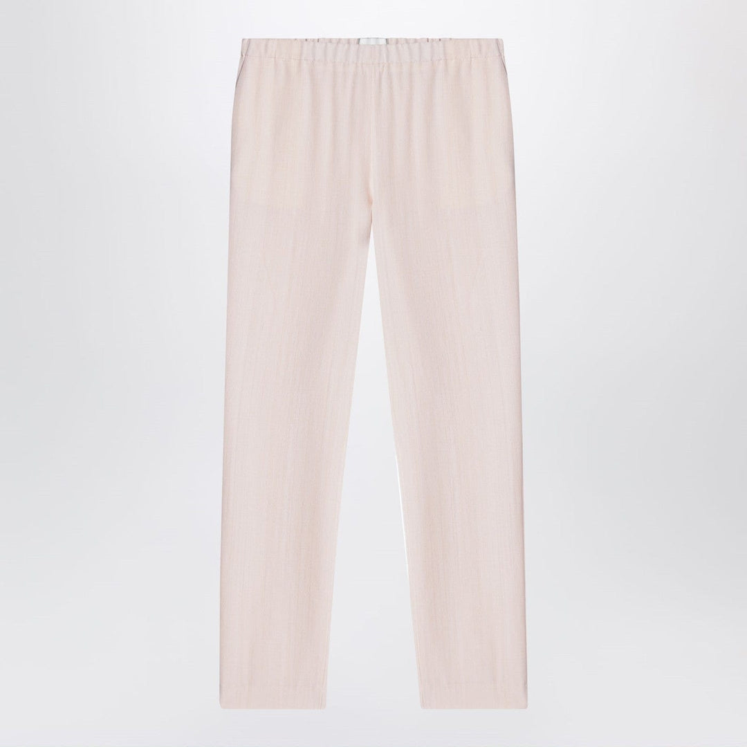 Pants LouLou De Saison - Light pink wool-blend trousers Brand