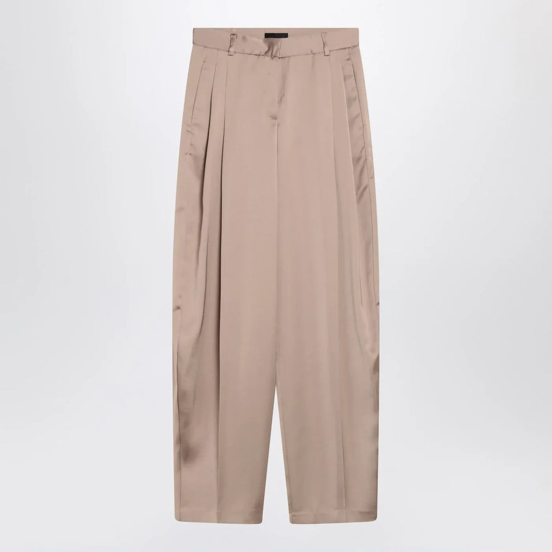 THE ANDAMANE - Wide greige pants Brand Pants 40  IT