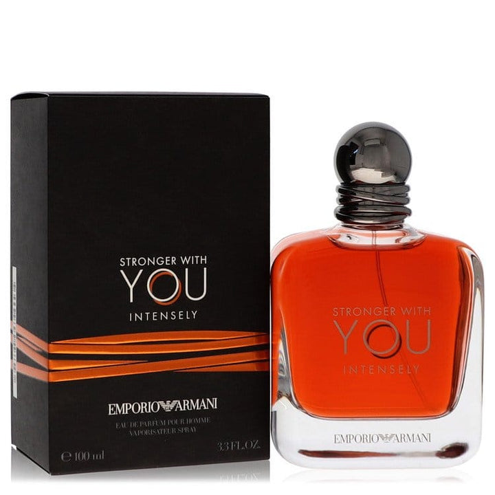 Brand Stronger With You Intensely Eau De Parfum Spray By Giorgio Armani 100ml Perfume &amp; Cologne 100 ml Eau De Parfum Spray