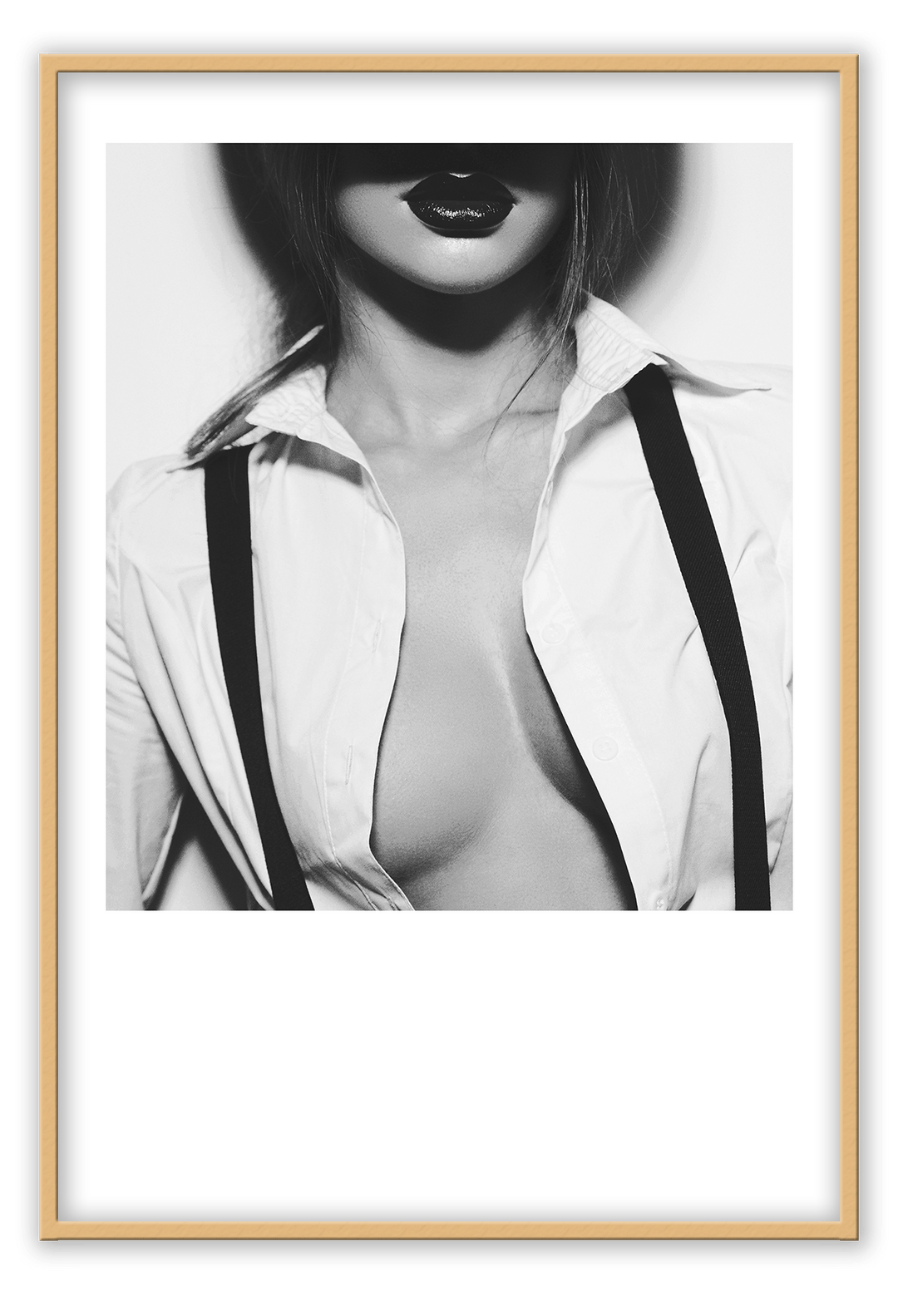 Canvas Print 50x70cm / Natural Black &amp; White Black &amp; White Framed Prints Brand