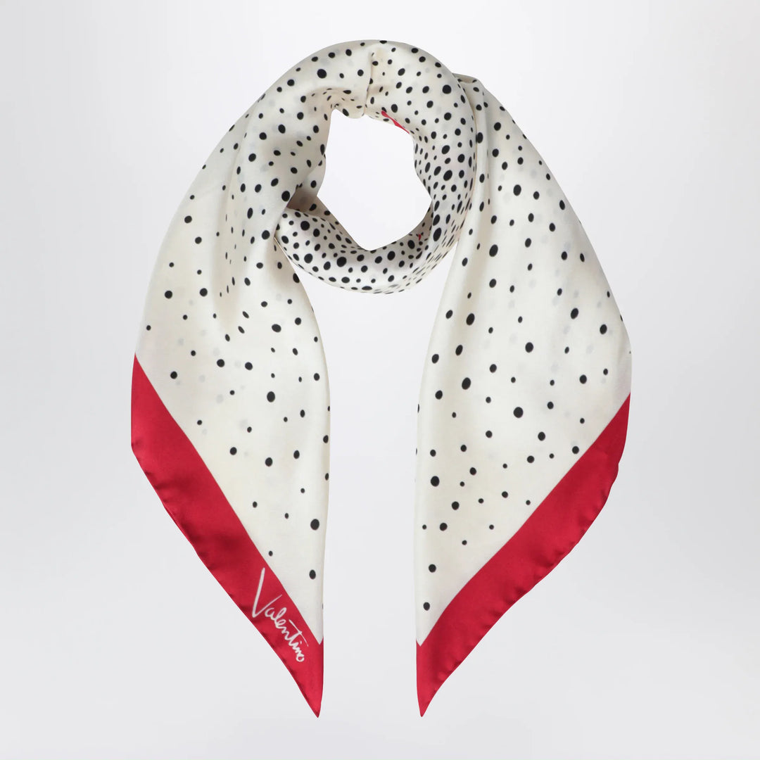 Valentino Garavani - Little Stars Starry silk scarf Brand Scarves &amp; Shawls U