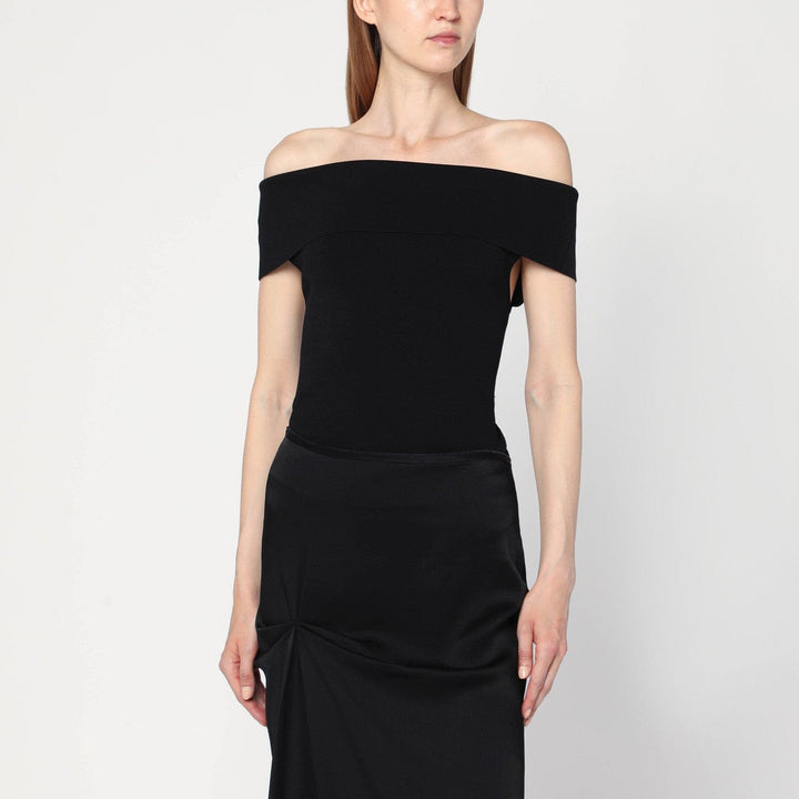 Shirts &amp; Tops M ANINE BING - Black viscose-blend top Brand