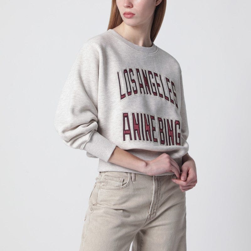 Shirts &amp; Tops ANINE BING - Harry Shrunken La beige melange sweatshirt - XS Brand
