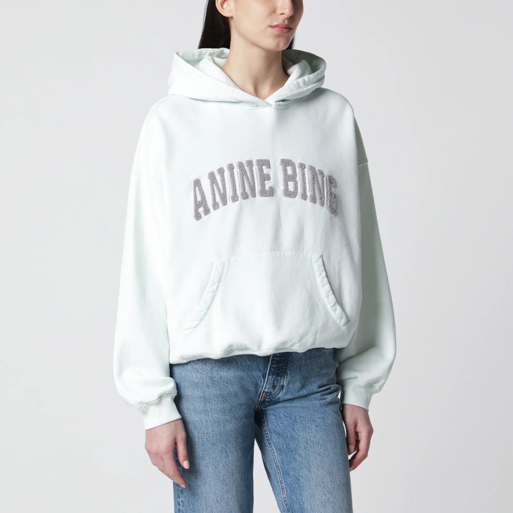 ANINE BING - Harvey hoodie mint green Brand Shirts & Tops XS