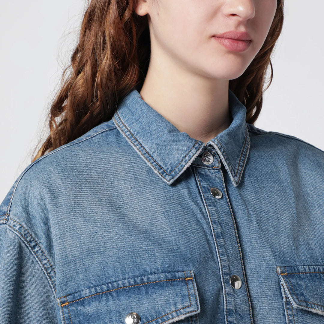 ANINE BING - Paxton denim shirt Brand Shirts &amp; Tops
