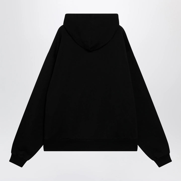 Balenciaga - Oversized zip hoodie in black cotton Brand Shirts &amp; Tops