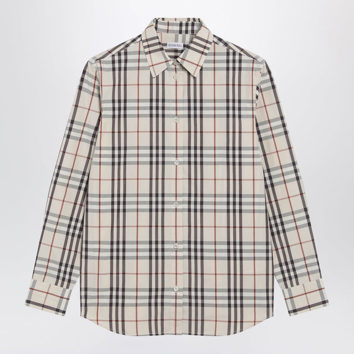 Shirts &amp; Tops Burberry - Beige Check shirt by Burberry Brand