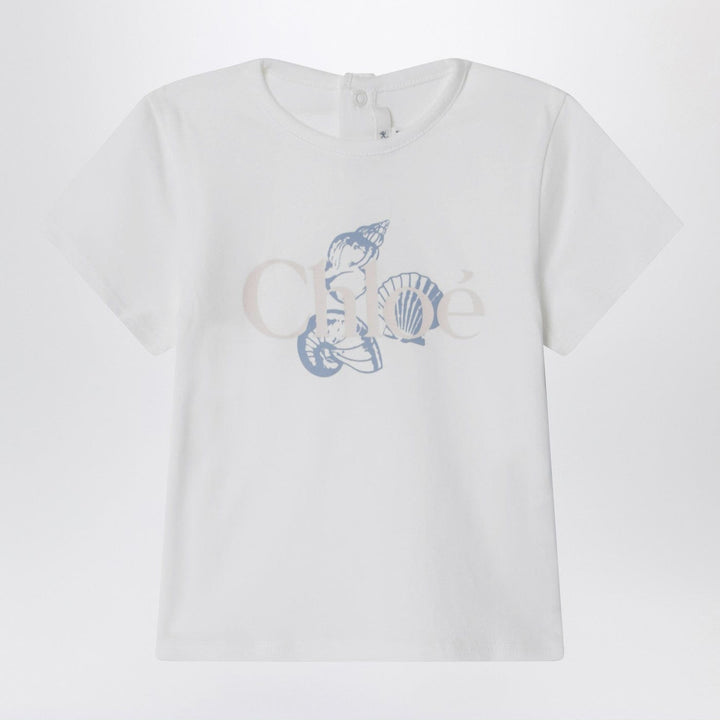 Shirts &amp; Tops Chloé - White T-shirt with logo print Brand