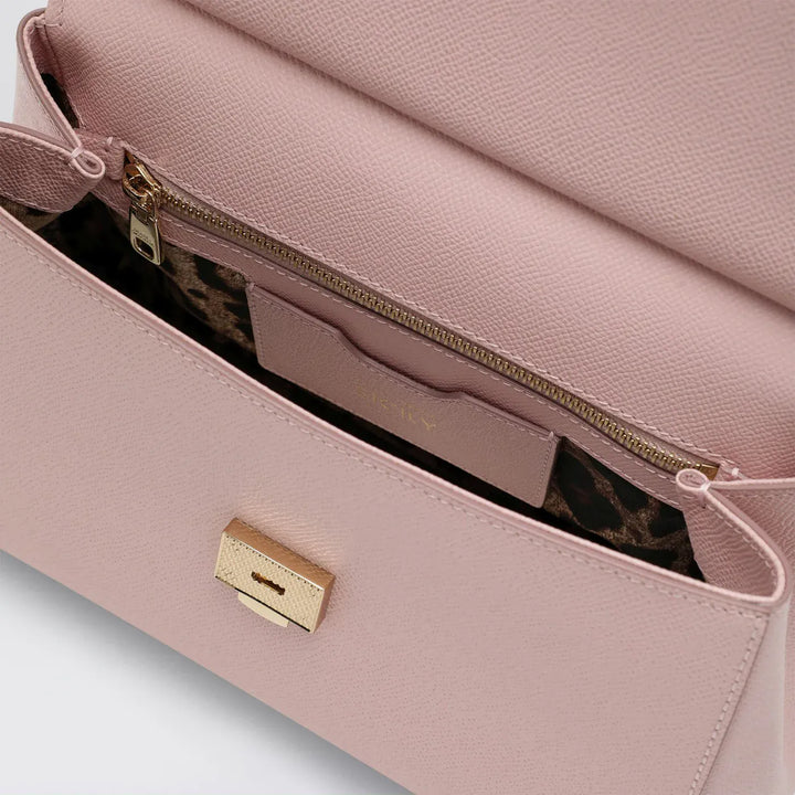 Dolce&amp;Gabbana - Large Sicily top-handle bag in pink Brand Shirts &amp; Tops TU