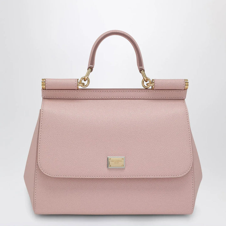 Dolce&amp;Gabbana - Large Sicily top-handle bag in pink Brand Shirts &amp; Tops TU