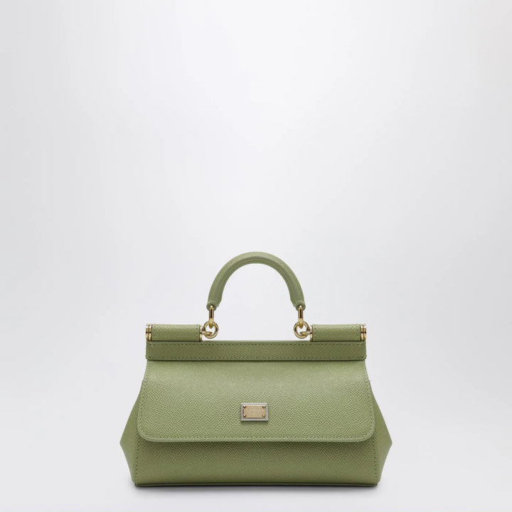 Dolce&amp;Gabbana - Sicily small top handle bag in sage green Brand Shirts &amp; Tops TU