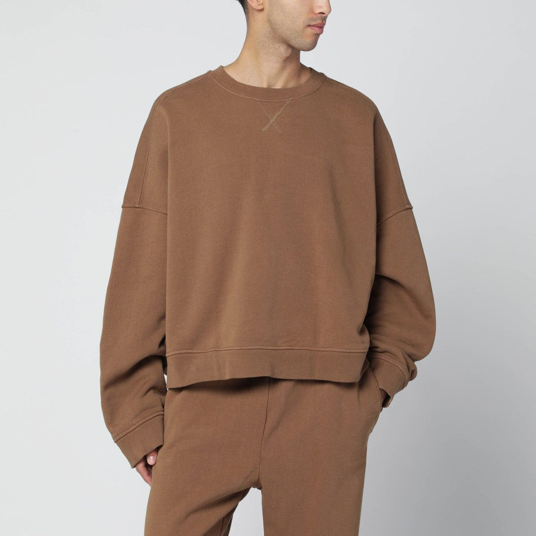 Shirts &amp; Tops Entire Studios - Brown cotton crewneck sweatshirt Brand