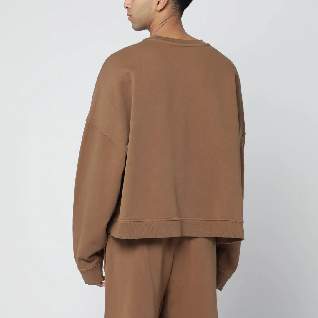 Entire Studios - Brown cotton crewneck sweatshirt Brand Shirts &amp; Tops