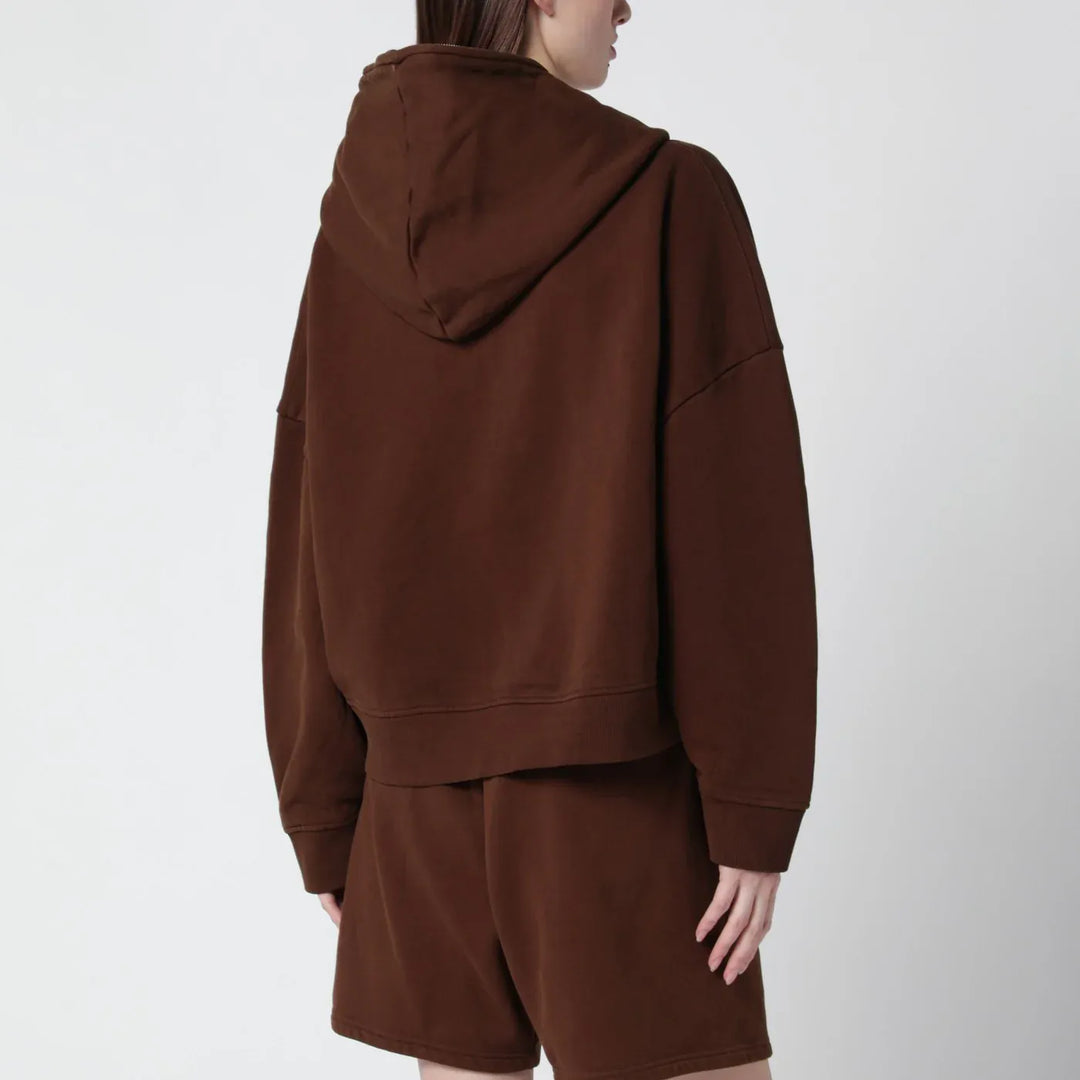 Entire Studios - Brown cotton zip-up sweatshirt Brand Shirts &amp; Tops